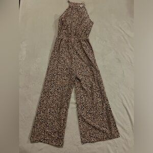 Brown short sleeve jumper